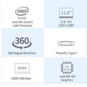 Jumper EZbook Multi Touch Display laptop